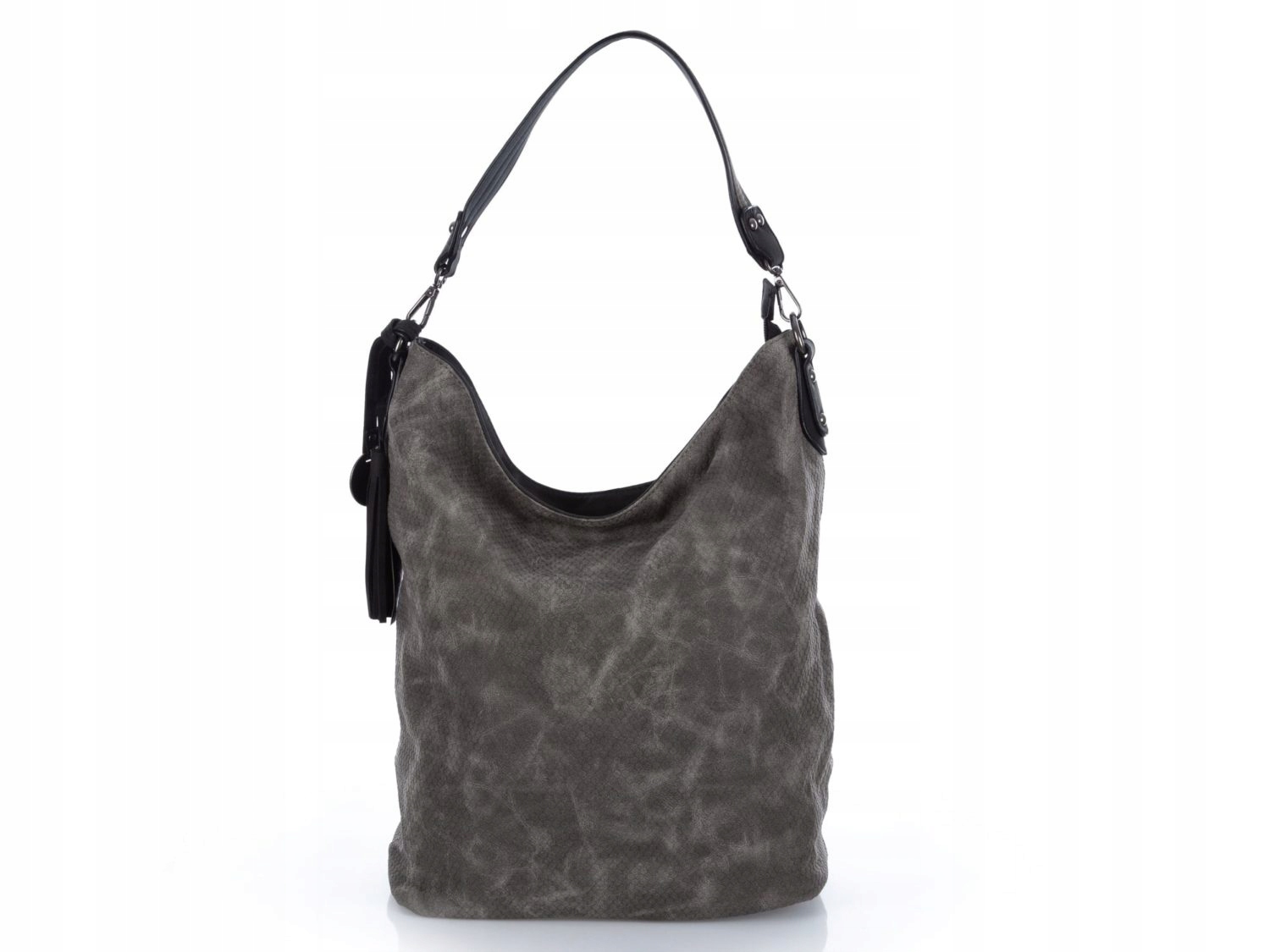 Dámská taška městská kabelka šedo-béžová taška