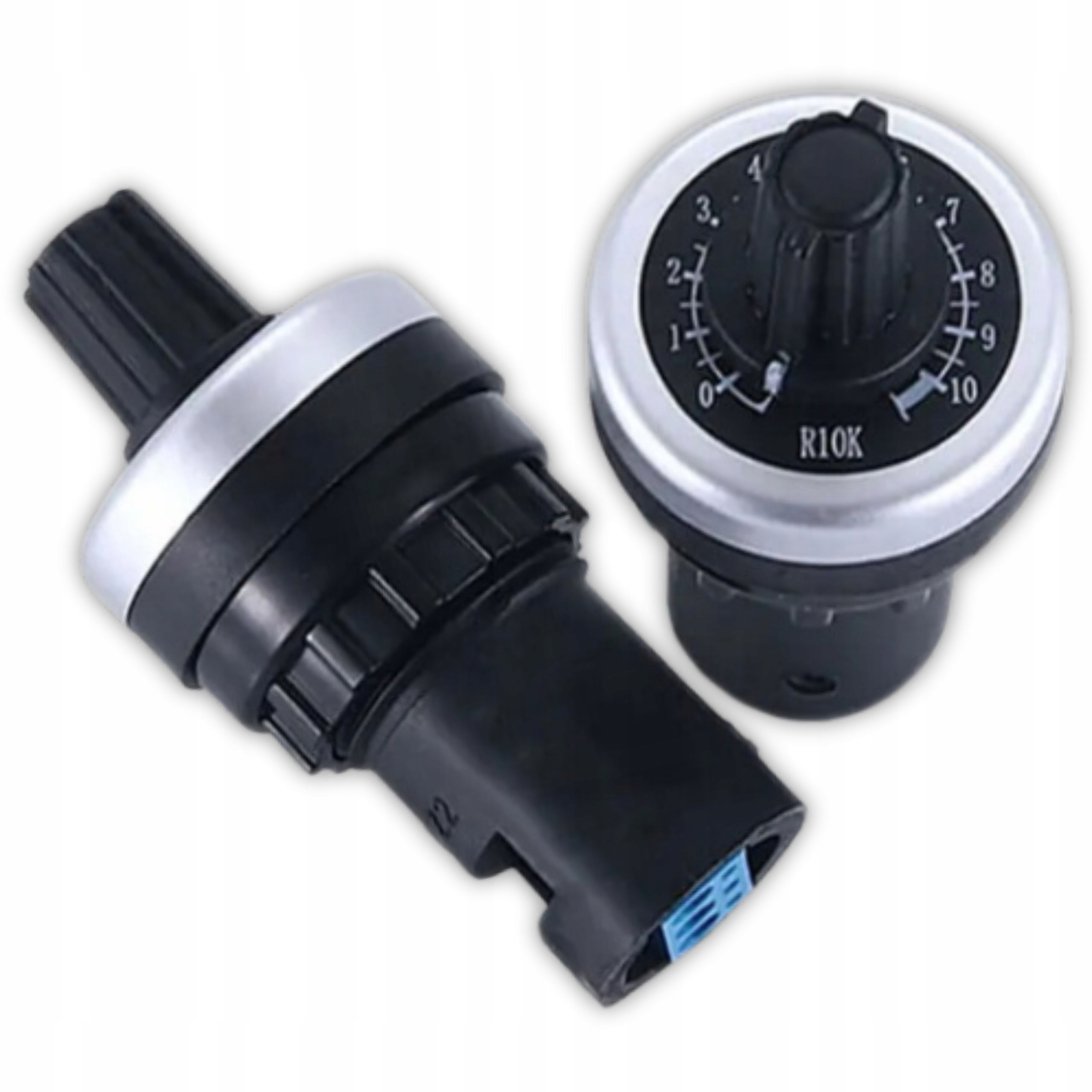 POTENCJOMETR OBROTOWY REZYSTOR NASTAWNY 10kOhm 22mm IP65 R10K DO FALOWNIKA Kod producenta LA42DWQ