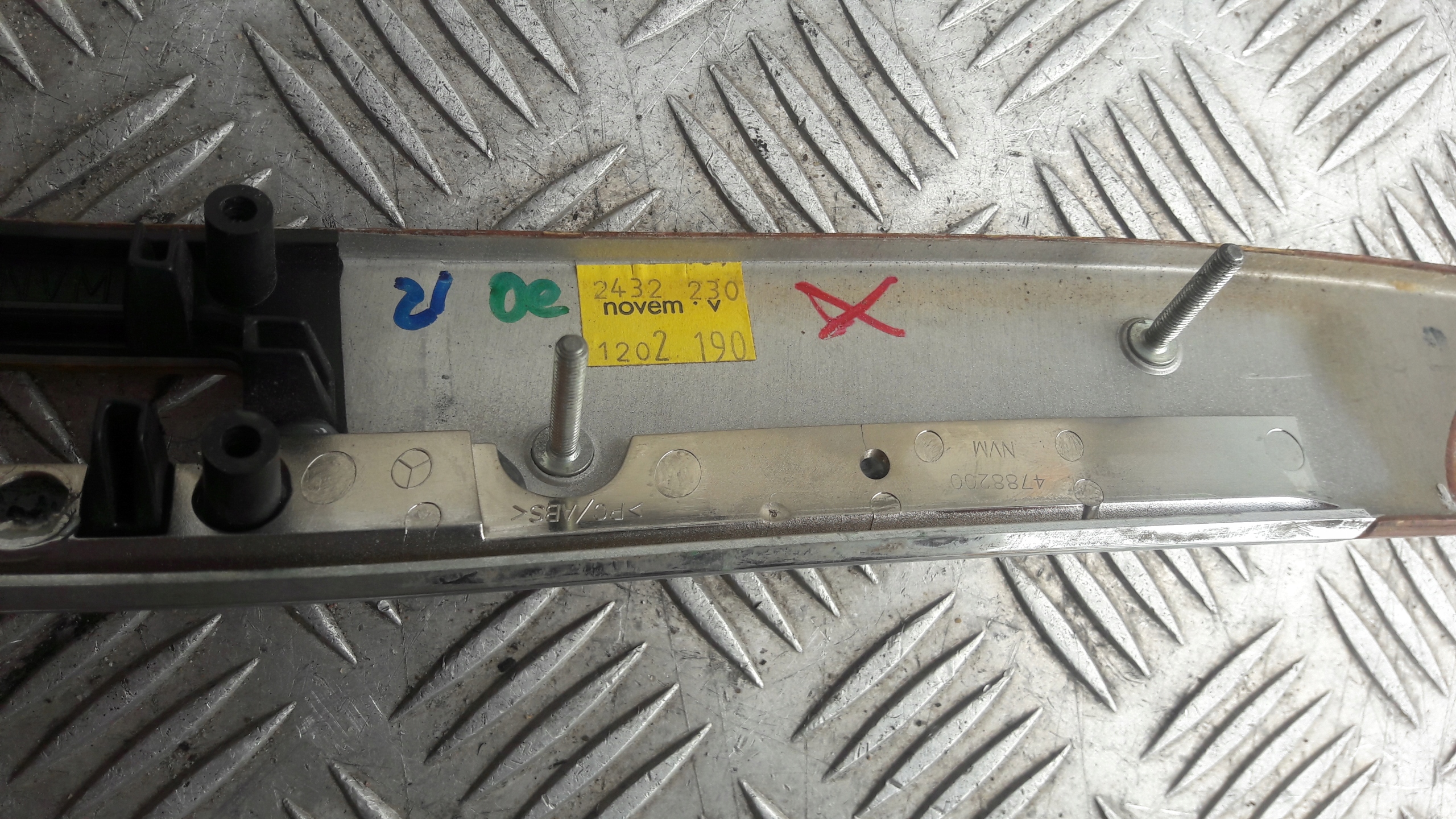 MERCEDES W220 decorative trim DEKOR KOKPITU