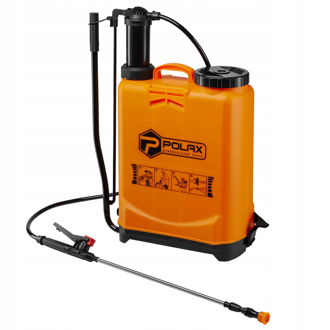 Ruční tlakový zahradní postřikovač 16 l Polax