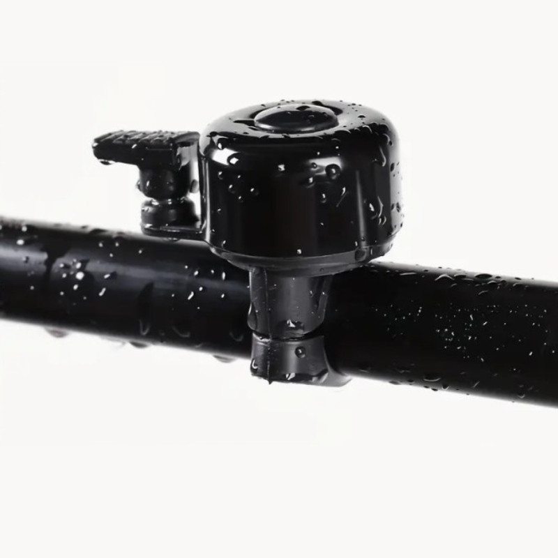 DZWONEK ROWEROWY METALOWY GŁOŚNY NA ROWER HULAJNOGĘ DO ROWERU CZARNY Kolor dominujący czarny