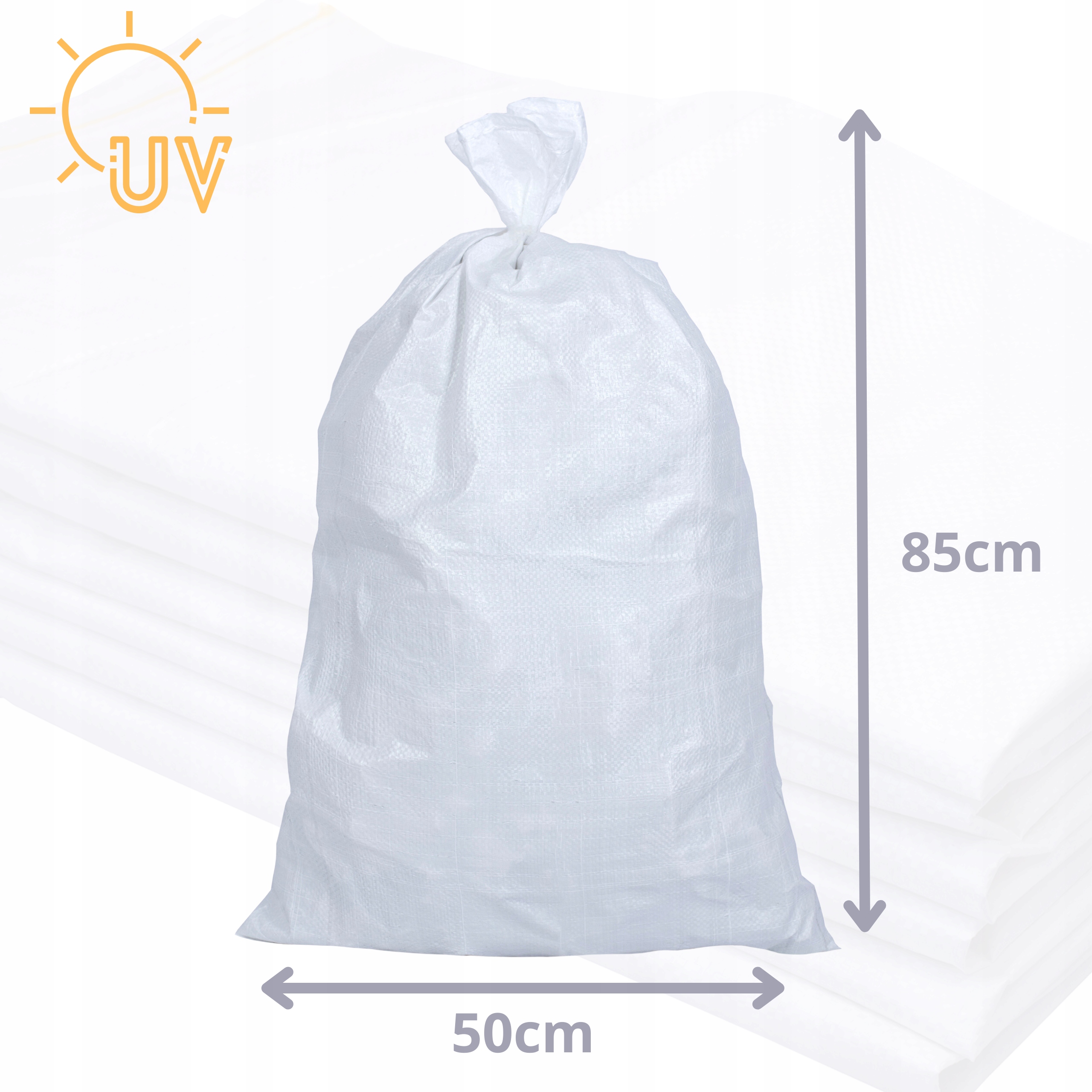 WORKI PARCIANE NA ZBOŻE 25-30KG NA GRUZ WĘGIEL PIASEK LIŚCIE MOCNE 50 SZTUK Marka Dedra