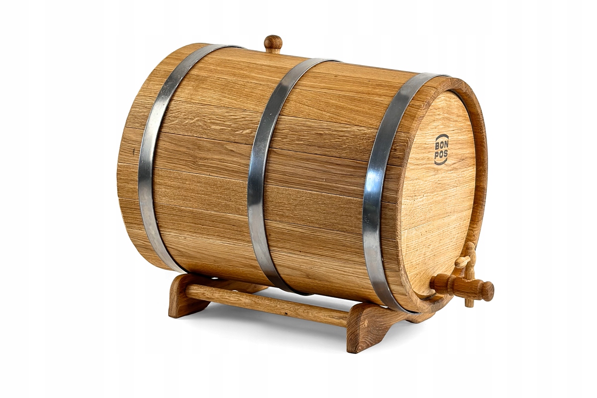 Dubový sud 30 L stojan