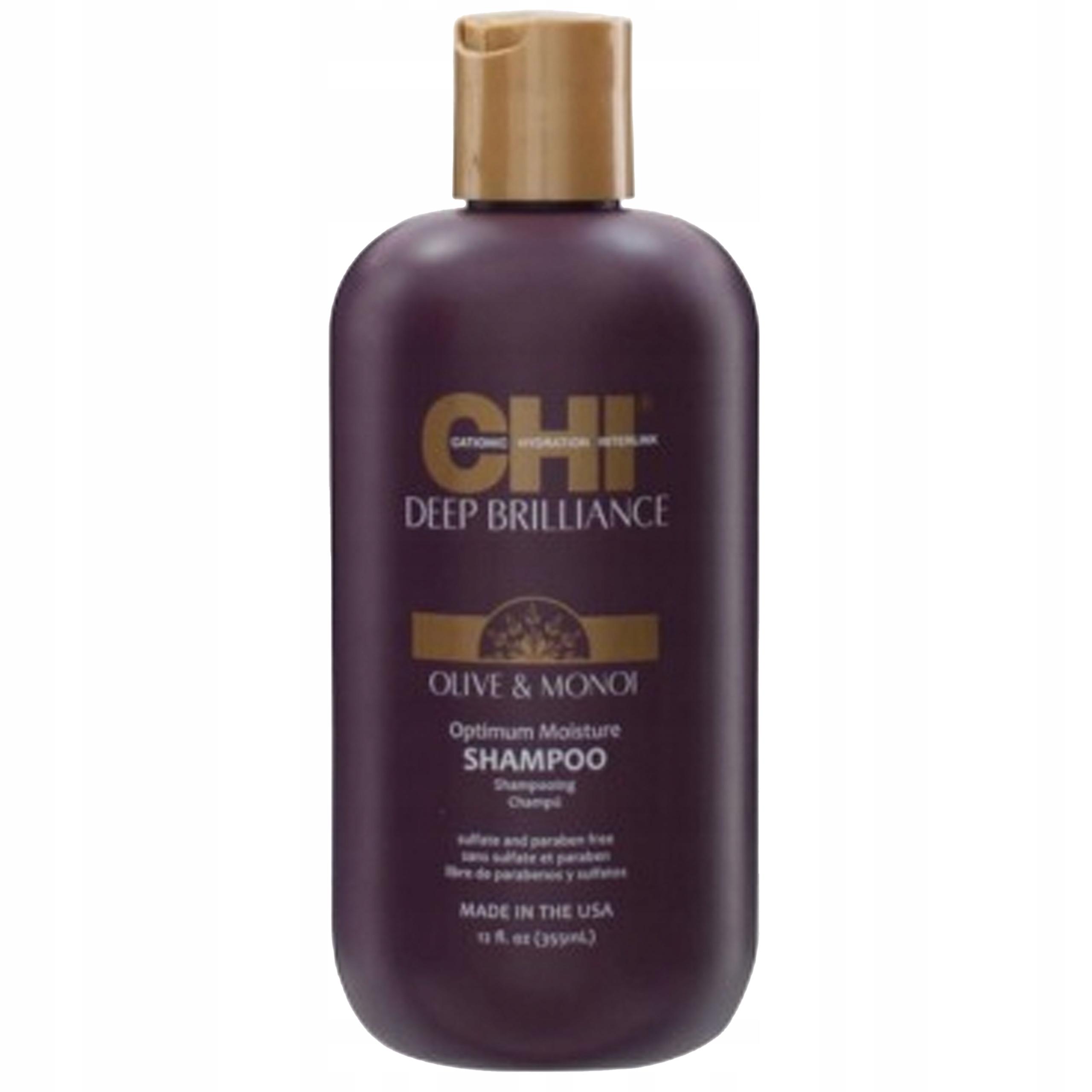 Chi Deep Brilliance Šampon S Olivovým Olejem A Olejem Monoi 946 ML