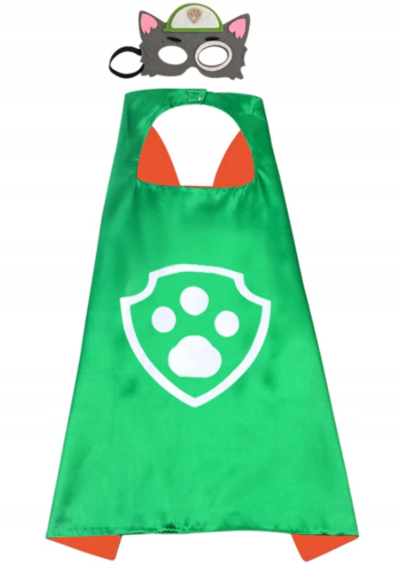 PSI PATROL ROCKY STRÓJ PELERYNA MASKA PIESEK BAL