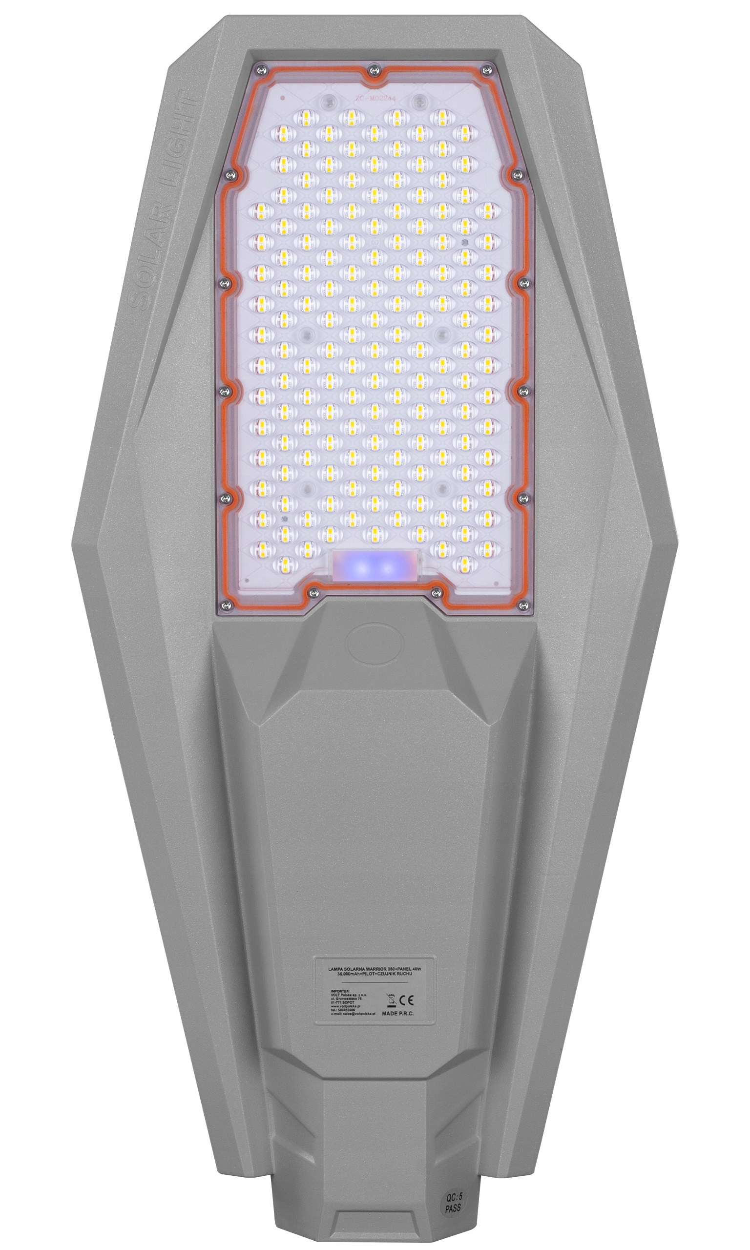 LAMPAR SOLAR LED STRADA 360W PANOU 40W SENSOR Marca Volt