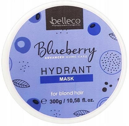 Blueberry Jagody Maska blond