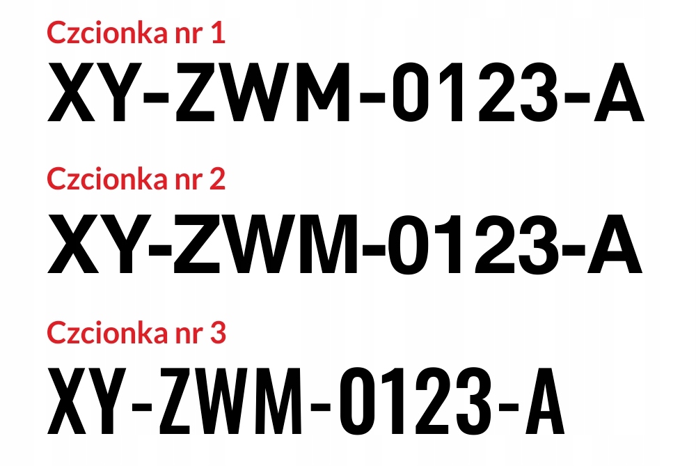 

Numery Rejestracyjne Wodoodporne łódź jacht 2szt