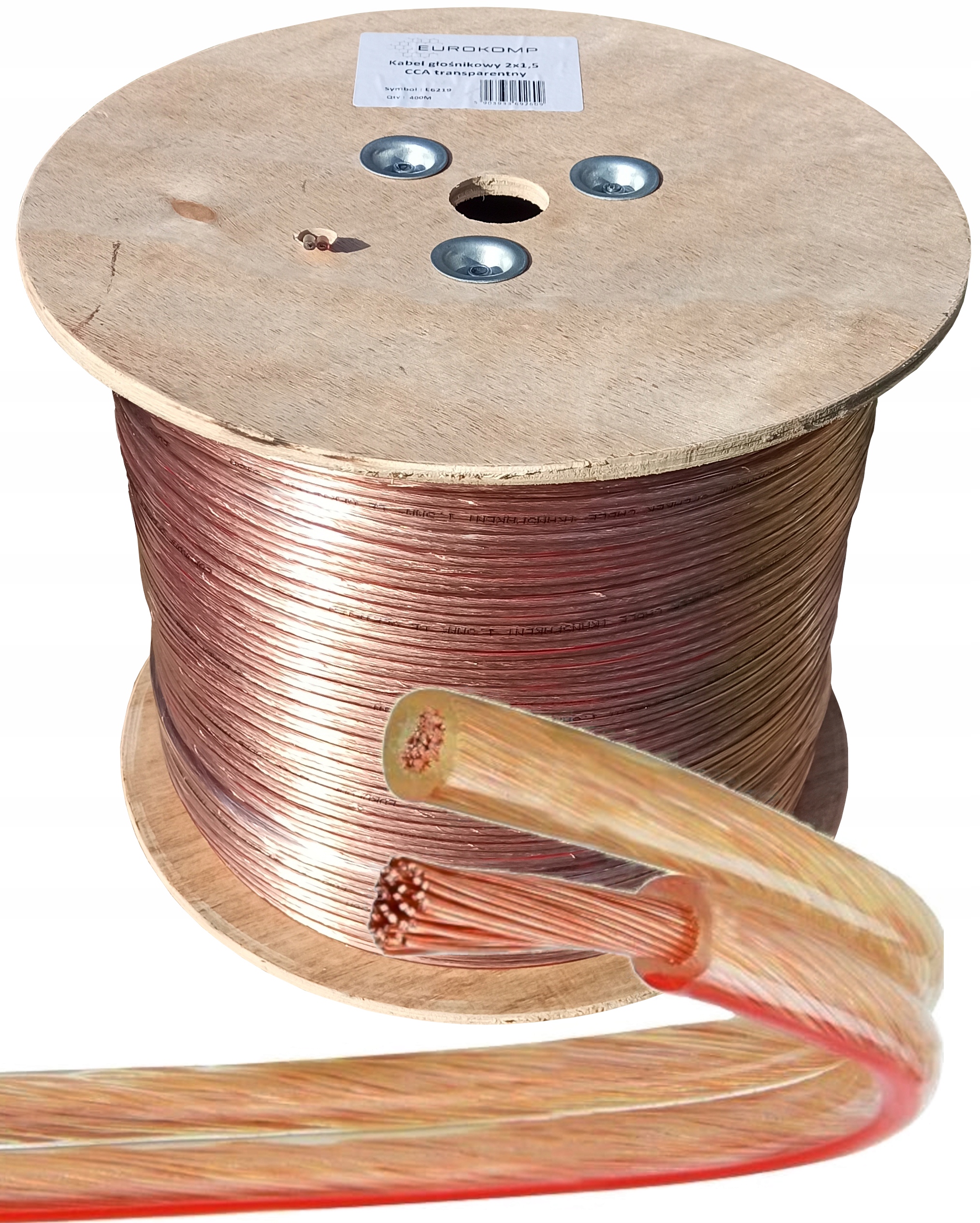 Profesionální Kabel 2x1,5 mm Cca Hq 400 m.