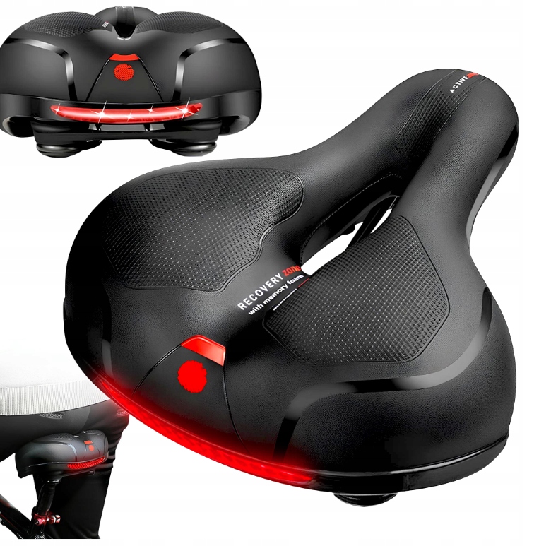 Siodełko Rowerowe ICRO Lampka Rowerowa Przód Tył LED Wodoodporna Zestaw Kod producenta ICRO ZESTAW ROWEROWY