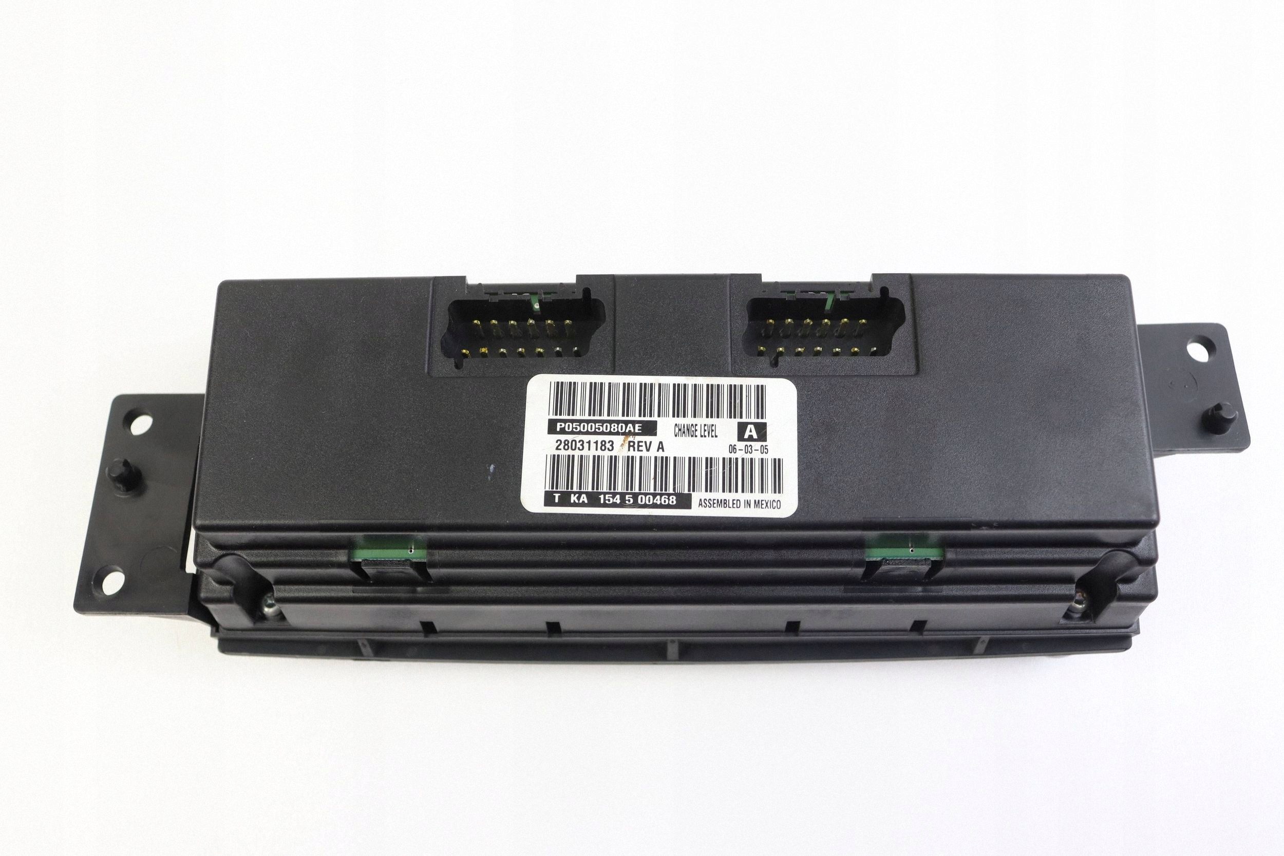CHRYSLER PACIFICA et Unite commande clima Bouches buses P05005080AE EUROPA