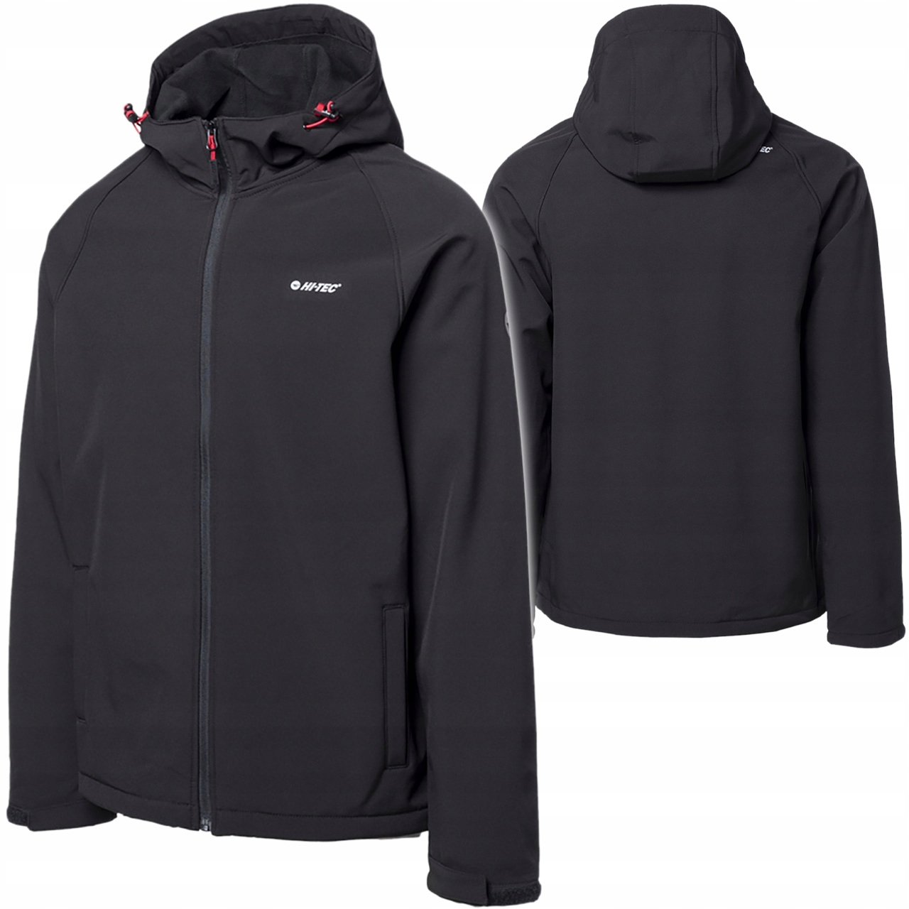 Hi-tec Pánská Softshellová Bunda Neti Voděodolná, Prodyšná S Kapucí XXL