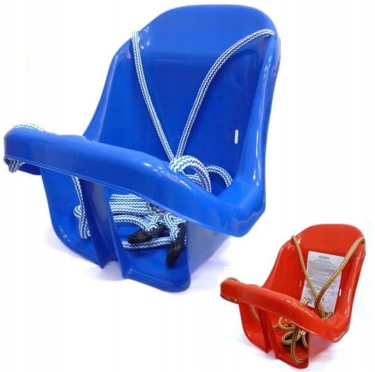 HUŚTAWKA KUBEŁKOWA PLASTIKOWA 4 KOLORY 02430 Wiek dziecka 12 m +