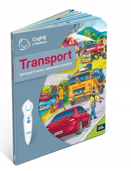 TRANSPORT - CZYTAJ Z ALBIKIEM KSIĄŻKA ALBI