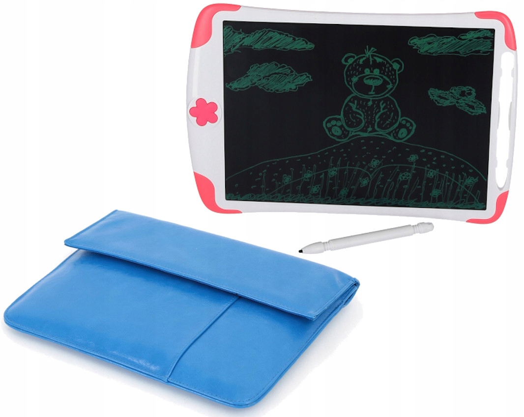 

Tablet Graficzny do Rysowania Znikopis LCD 10 etui