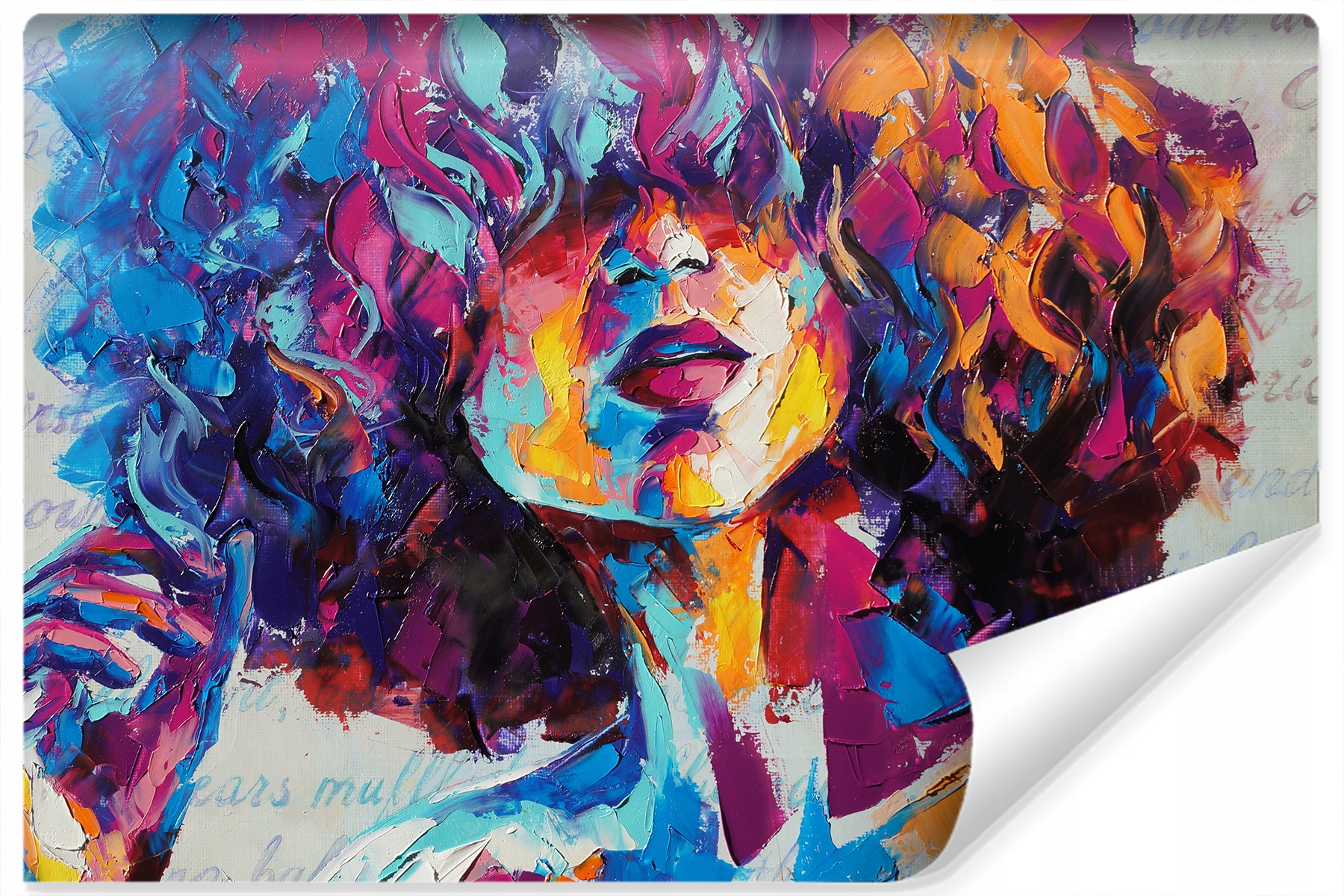 

Fototapeta Abstrakcyjny Portret Kobiety 3D 270x180