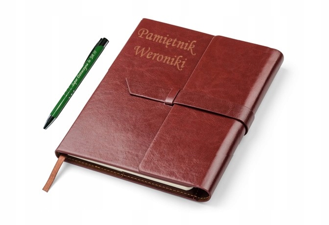 

Pamiętnik, dziennik notes i długopis Twój Grawer
