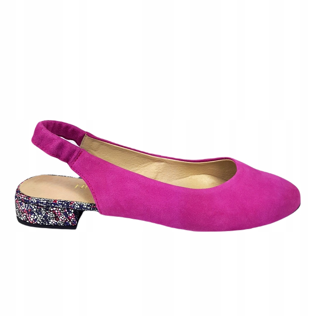 Dámské baleríny Higo 2286 Fuksja Velikost 40, Fuchsiová