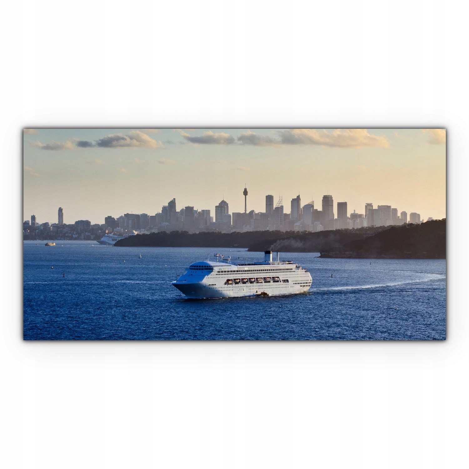 

Obraz płótno canvas 120x60 Statek Wycieczkowy Port