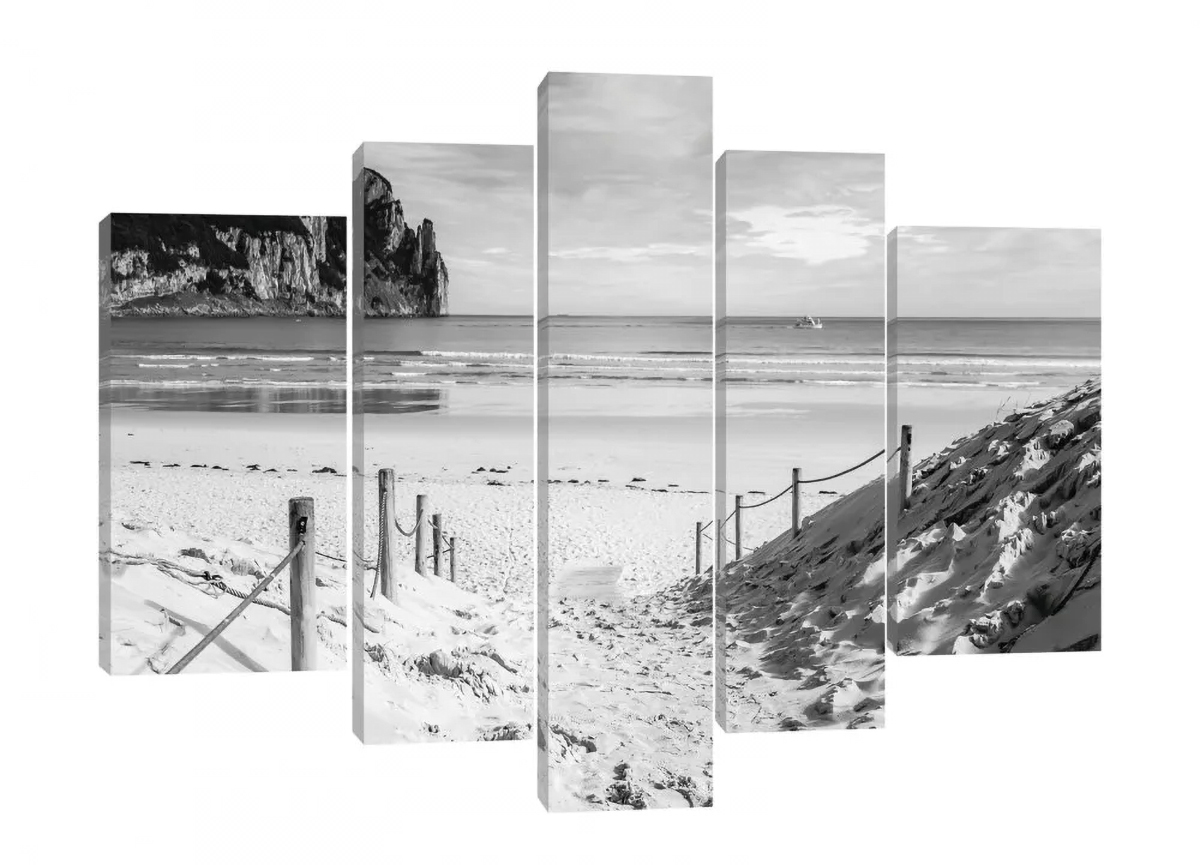 Obraz Na Plátně Canvas 170x100 Pláž Moře Výhled