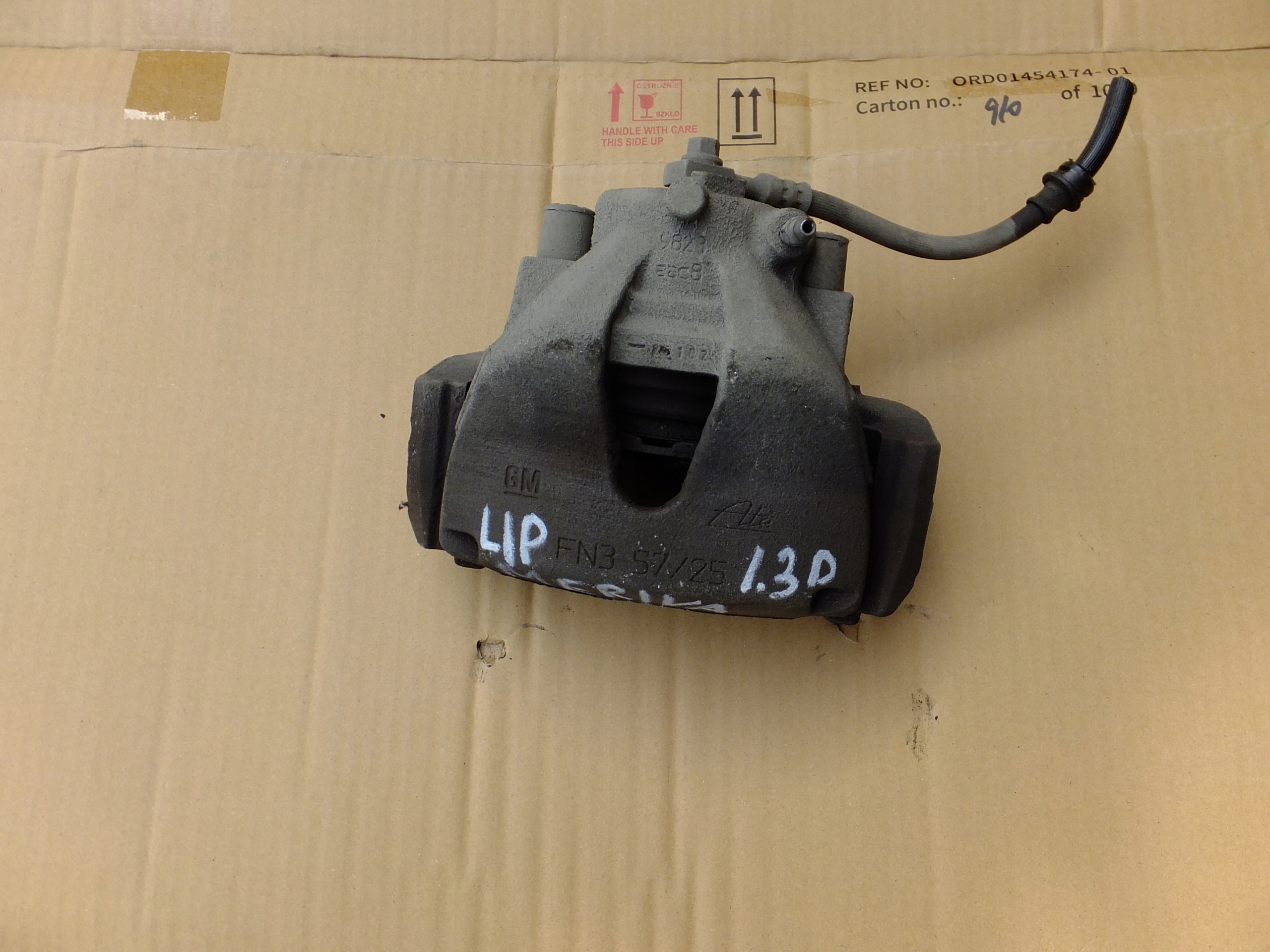 caliper brake left front opel meriva B 1,3 cdti 2010r