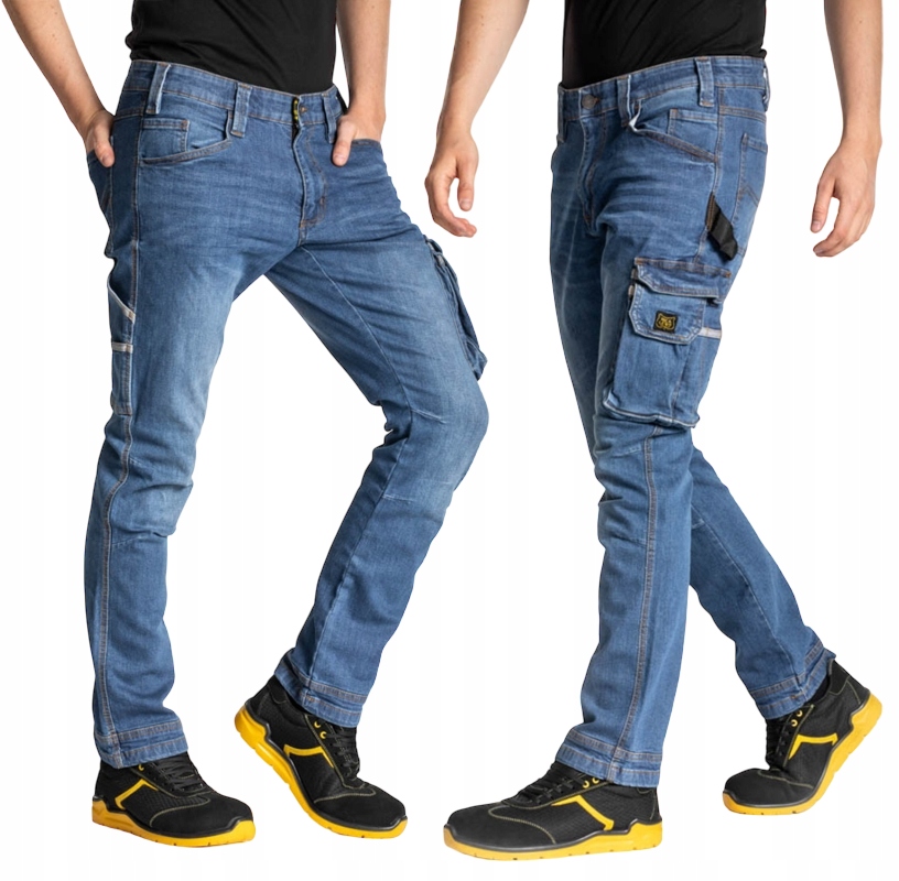Jeansy Robocze Elastyczne Rica Lewis Job 46