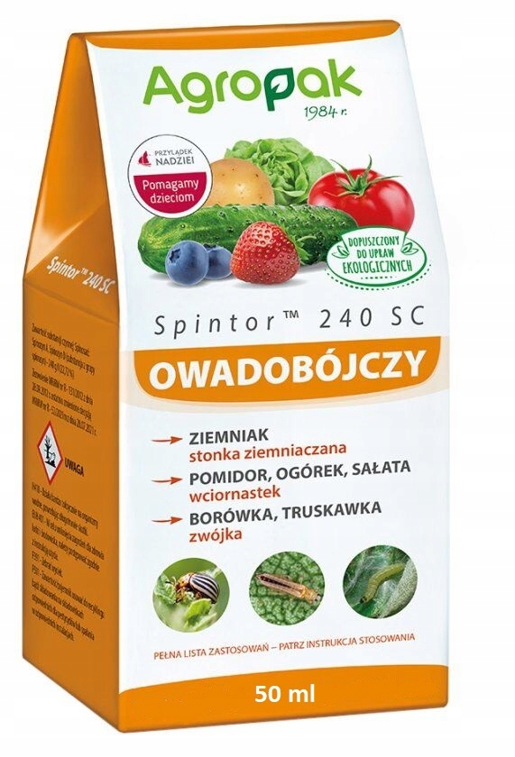 

Spintor 240SC Zwalcza Stonkę Ziemniaczaną 50ml