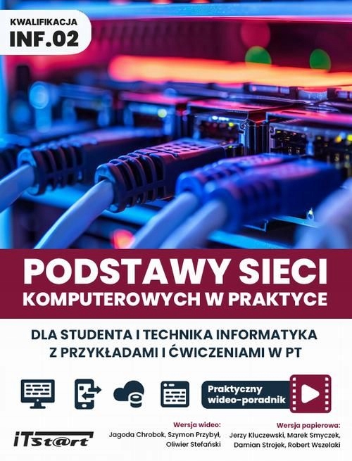(E-book) Podstawy sieci komputerowych w praktyce dla studentai technika