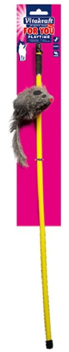 

Vitakraft Wędka z myszką z futra króliczego