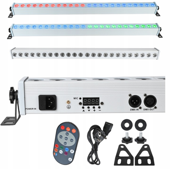 Led Osvětlovací Lišta LIGHT4ME Deco Bar 24 Rgb Ir Wh Led Dálkové Ovládání