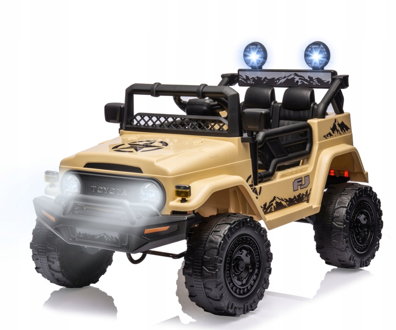 Milly Mally Jeździk na akumulator auto dla dzieci pilot Toyota Fj Cruiser