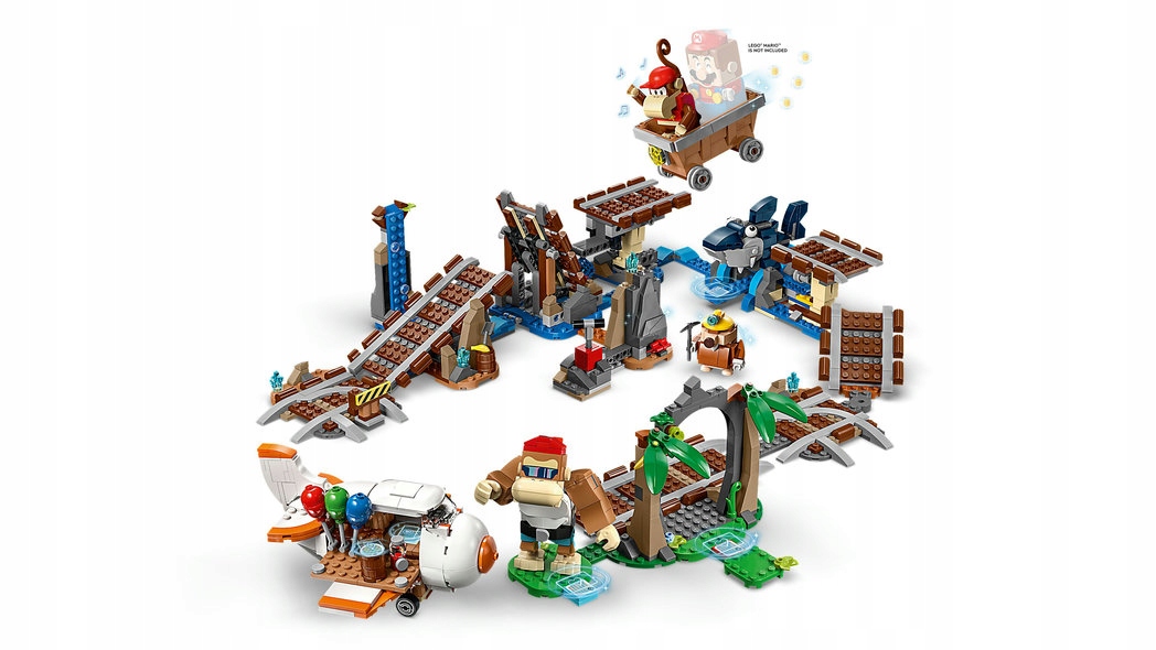 LEGO 71425 SUPER MARIO PRZEJAŻDŻKA WAGONIKIEM KONG Marka LEGO