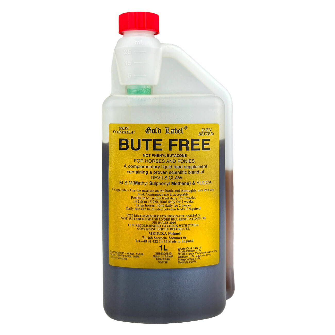 Suplement Gold label Bute Free stawy i mięśnie konia 1 kg