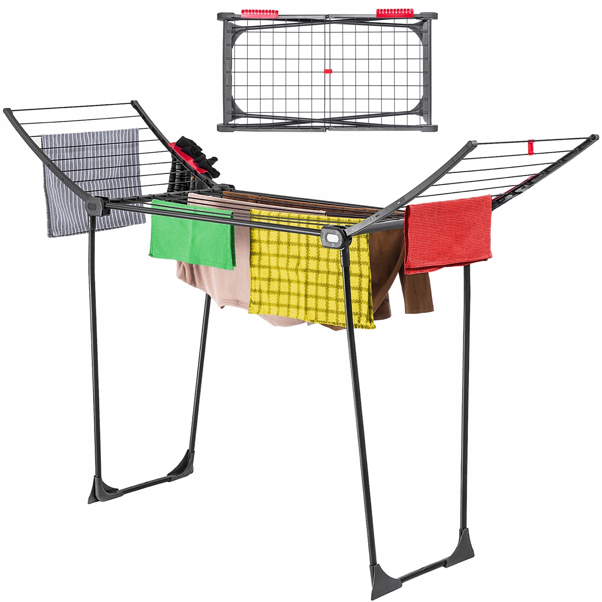 Sušička Na Prádlo Zahradní 18 m Venkovní Skládací XXL Na Prádlo