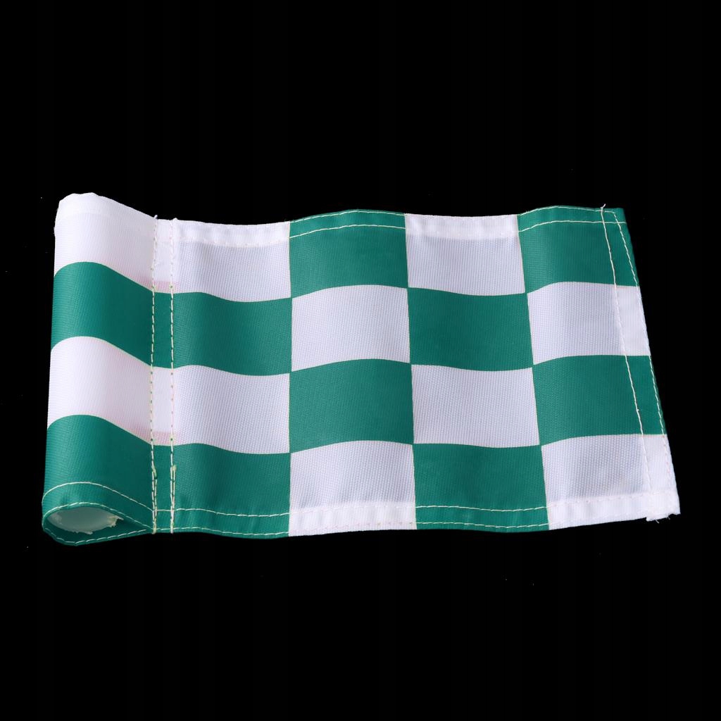 Golf Flag with Tube Inserted, Putting Flags 420D Mini Green+White Kod producenta VX2109D4