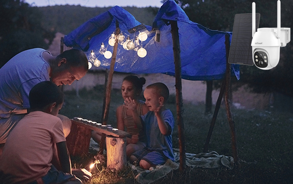 KAMERA OBROTOWA ZEWNĘTRZNA 3MP GSM 4G SIM KARTA Rozdzielczość 3 Mpx