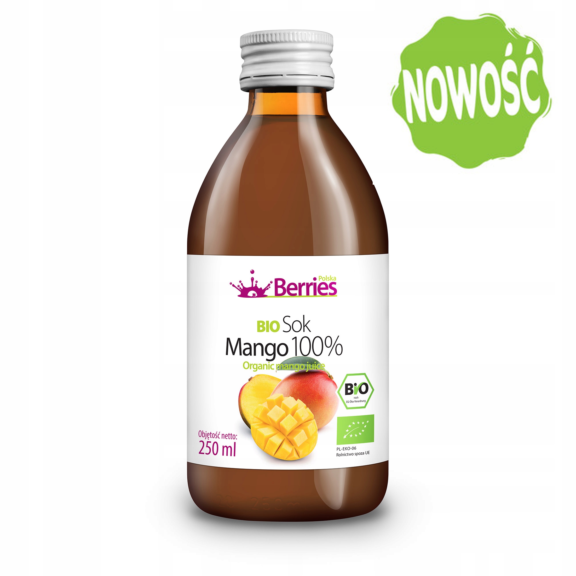 

Sok Bio Mango 100% ekologiczny sok z mango 250ml