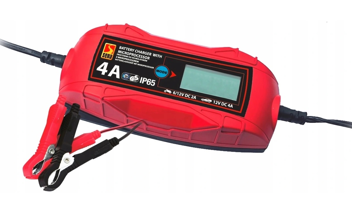 

Ładowarka prostownik 12V 6V 1,2-120 Ah LCD Sena