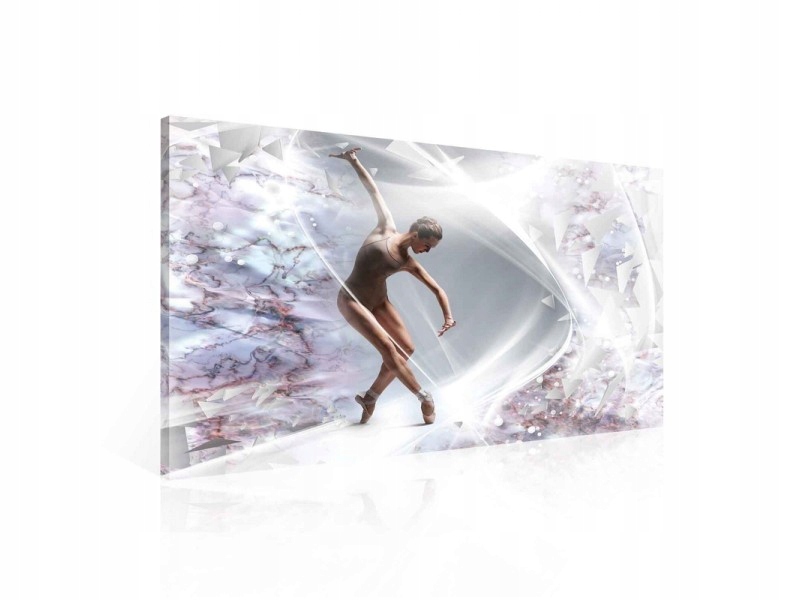 Obraz 100x75 Balerína tanec pohyb grácie světlo energie abstrakce umění