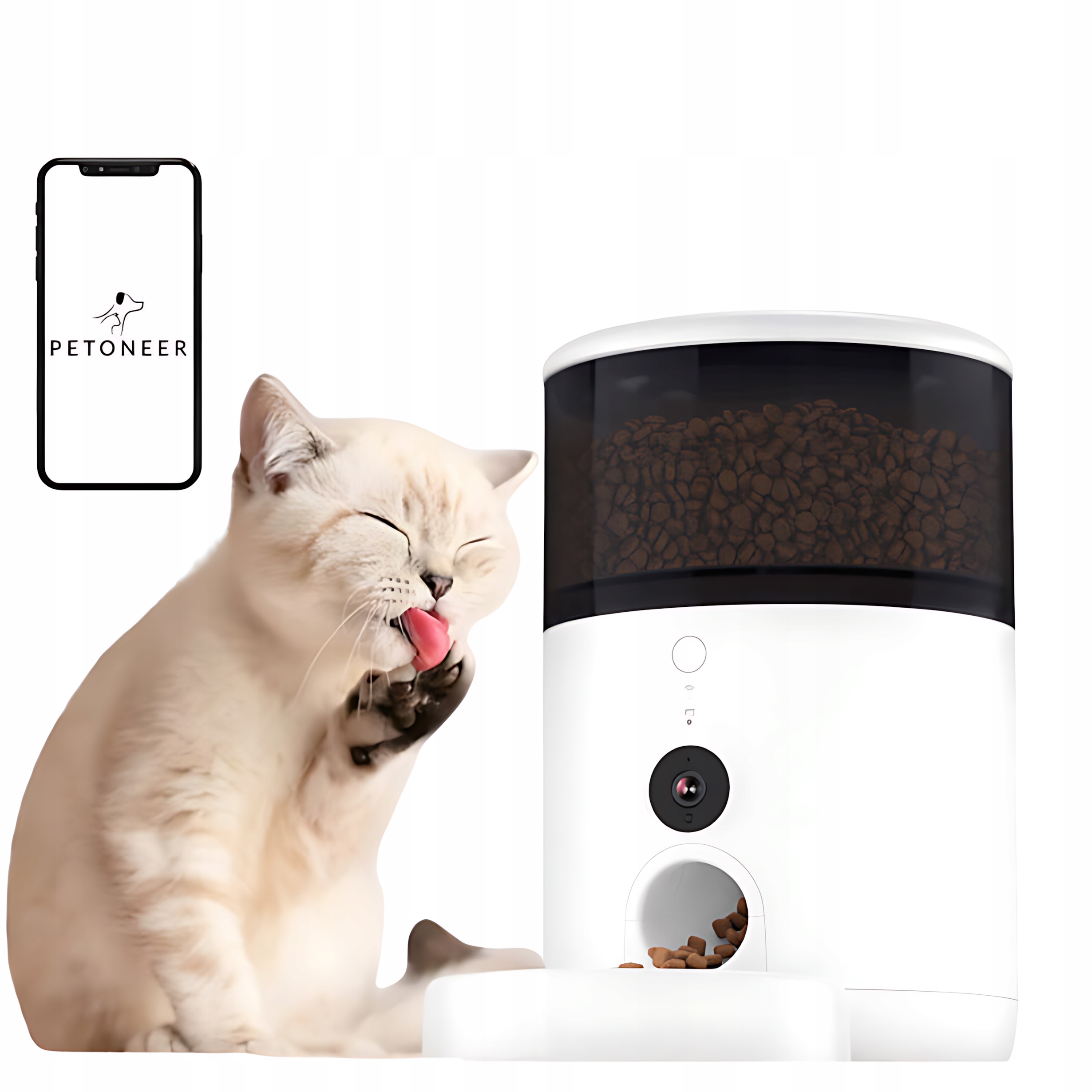 Dávkovač Dávkovač Petoneer Nutrivue Smart s miskou Z Nerezové Oceli