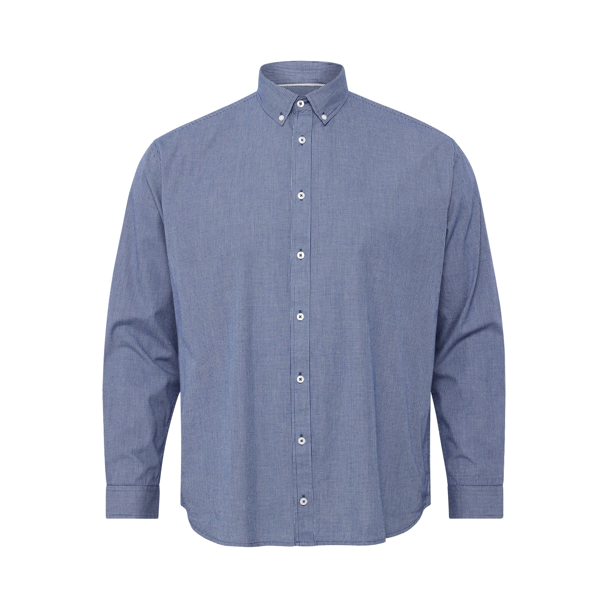 North Latitude Denim Velká Košile, Velká Velikost, Modrá 3XL