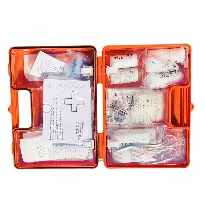 APTECZKA PIERWSZEJ POMOCY ZAKŁADOWA PRZENOŚNA PRZEMYSŁOWA BIUROWA K10 Marka LUKSELL