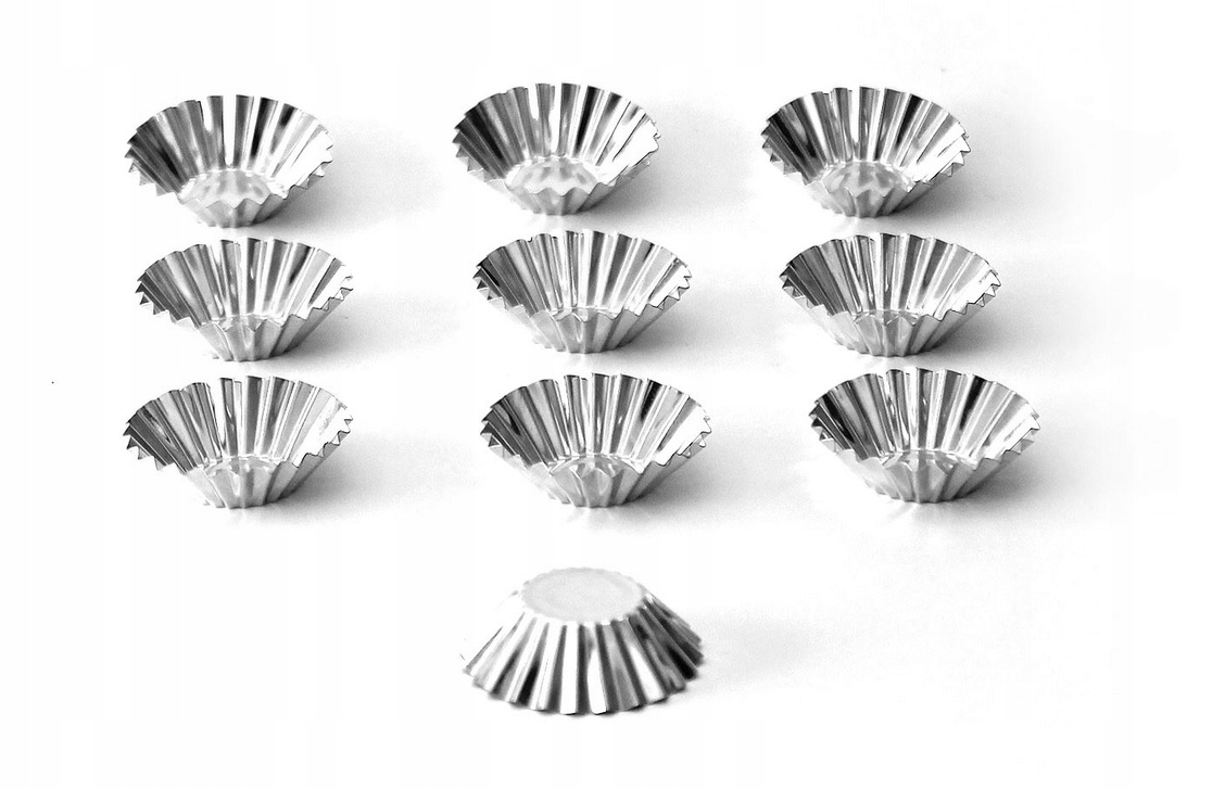 

Foremki Babeczki Metal Metalowe Mufinki 5cm 10szt