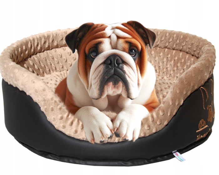 Kotec potah spaní pelíšek pro psa mops buldok boxer ⌀ 55 cm