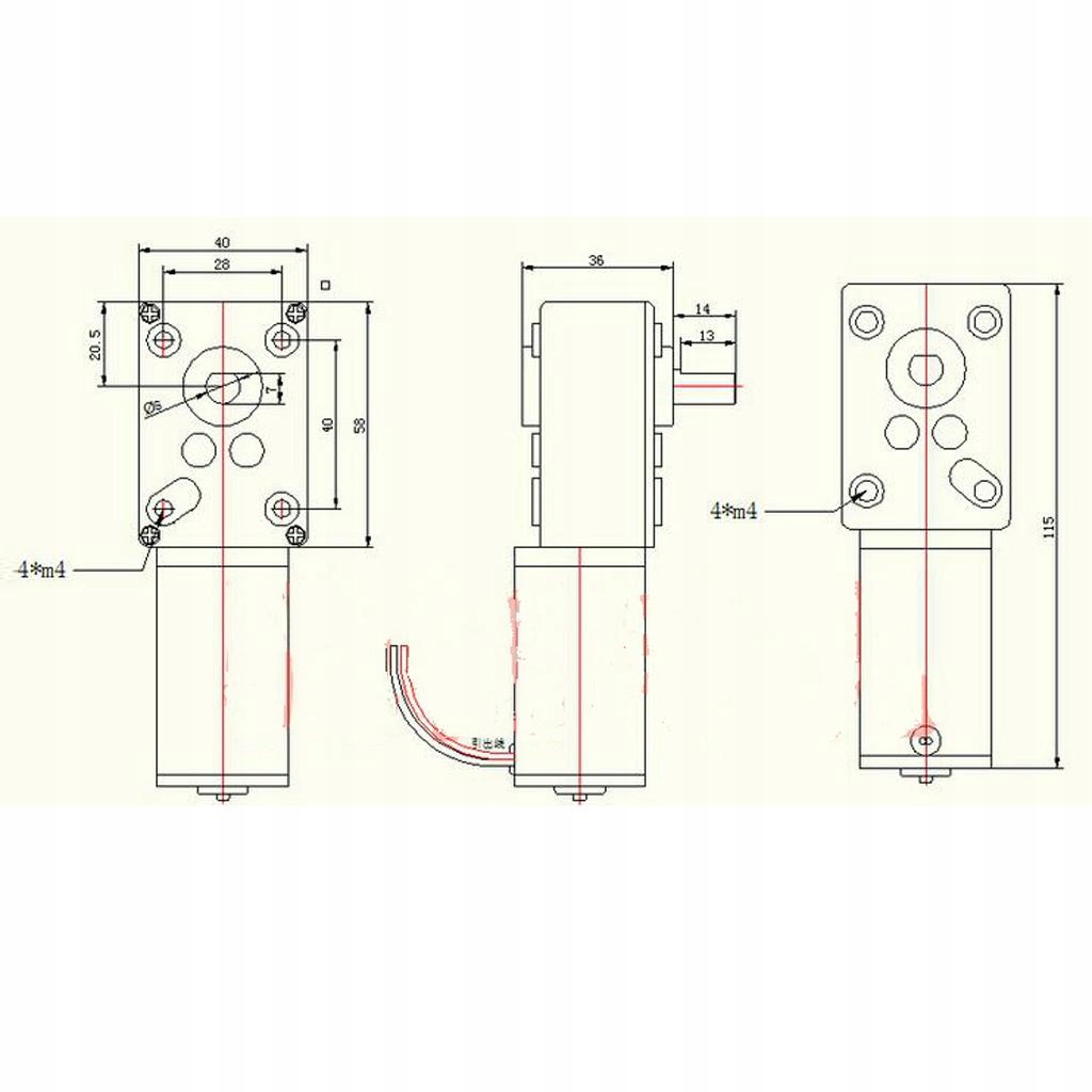 2 . High engine gear reducer Prędkość obrotowa 0 obr./min