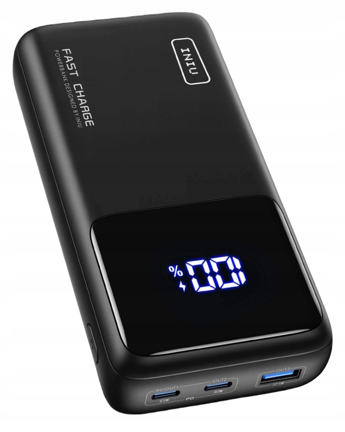INIU Power Bank 20000mAh 65W USB C Do Telefonów i Laptopów — miniatura 10