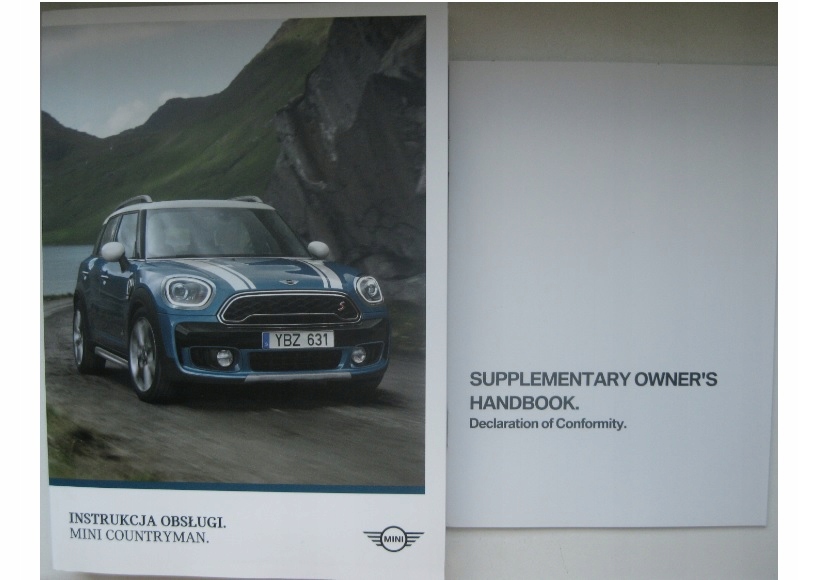 MINI COUNTRYMAN II с 2016 года-польская книга обслуживания