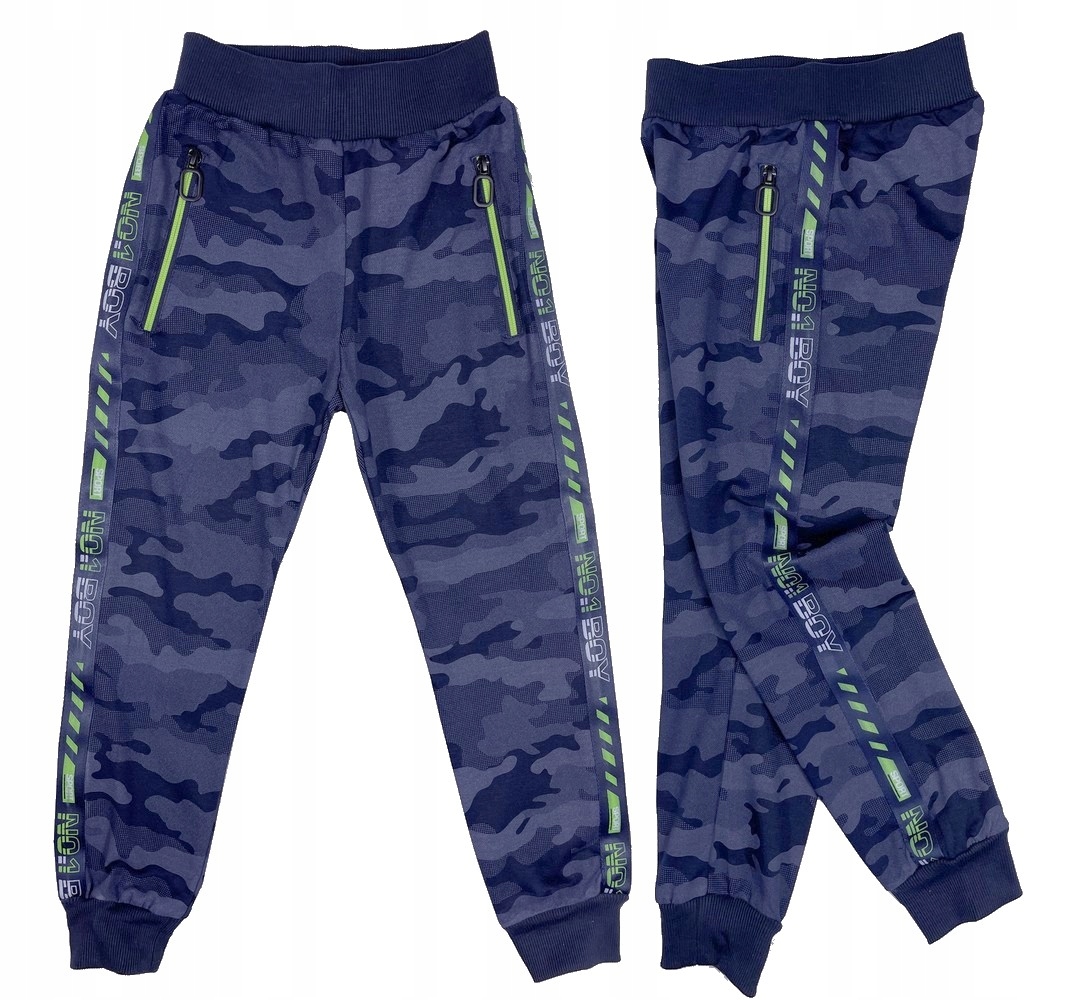 

Spodnie Moro dresy No1 Boy r 4 - 98/104 cm Navy