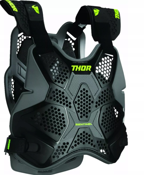 Thor Hrudník cross enduro Sentinel Pro Guard Black/Fluo M/L
