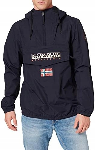 Kurtka Męska unisex granatowa Napapijri Shade Sum przejściówka, rozmiar L